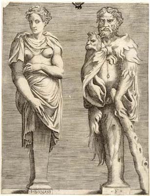 Bonasone Giulio - Ercole e Deianira